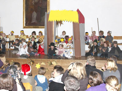 Krippenspiel an Weihnachten